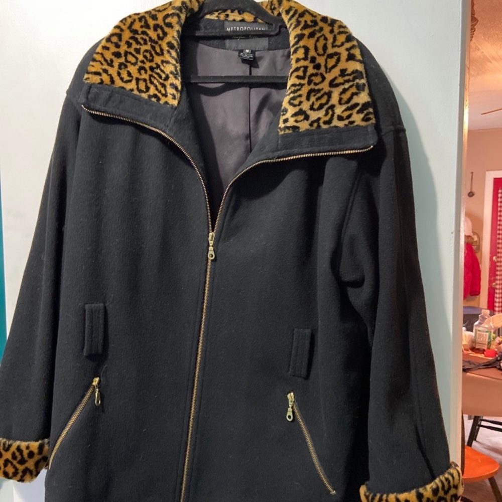 Ladies zip up winter coat